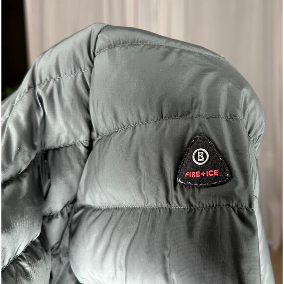 BOGNER FIRE & ICE Real Goose Down 600 Fill Women's Size 6 Aime 2 Hooded Coat - Picture 9 of 12